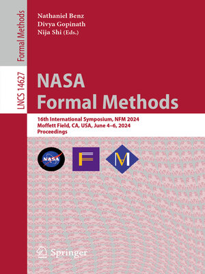 cover image of NASA Formal Methods